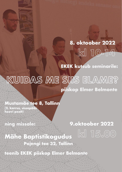 Piiskopi seminar ja missa 2022